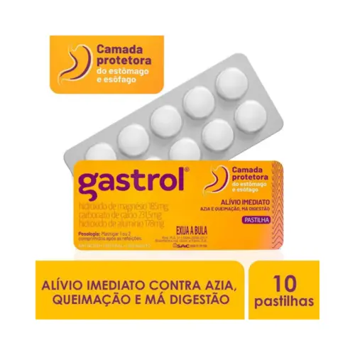 GASTROL C/10 PASTILHAS