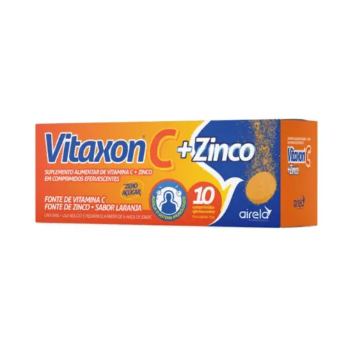 NUTRICURE VIT C + ZINCO EFF C/10COMP