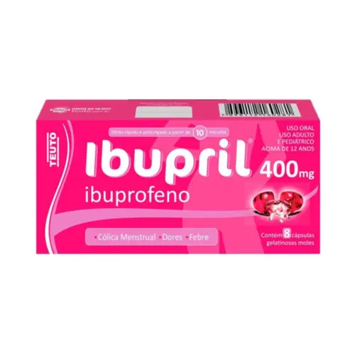 IBUPRIL 400MG C/08 CAPSULA GEL
