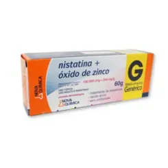 GENERICO NISTATINA+OXIDO ZINCO POMADA C/60G