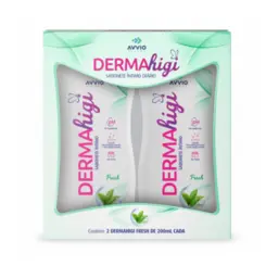 KIT SABONETE  LIQ INT DERMAHIGI FRESH C/2 UN 200ML