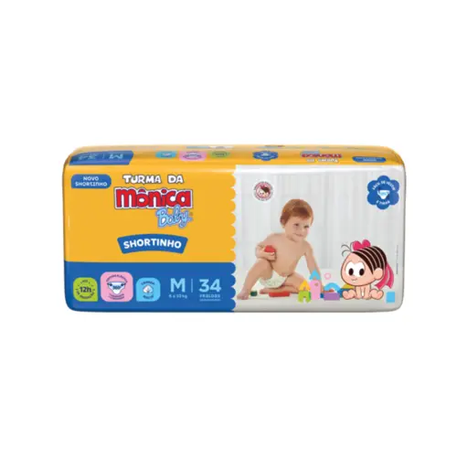 FRA TURMA DA MONICA SHORT MEGA M C/34UN
