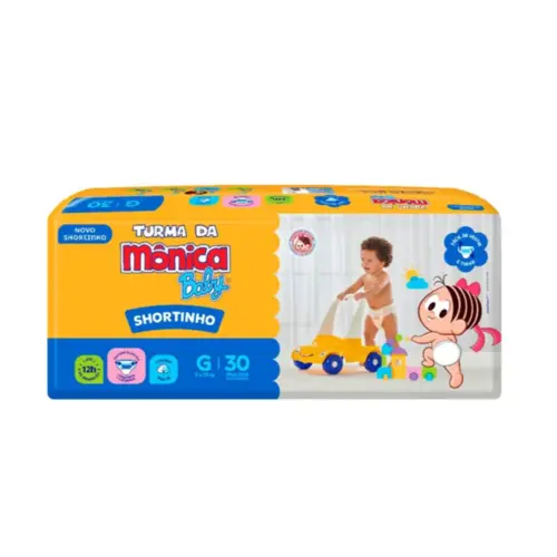 FRA TURMA DA MONICA SHORT MEGA G C/30UN