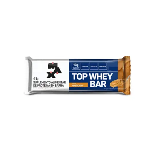 BARRA TOP WHEY AMENDOIM 41G