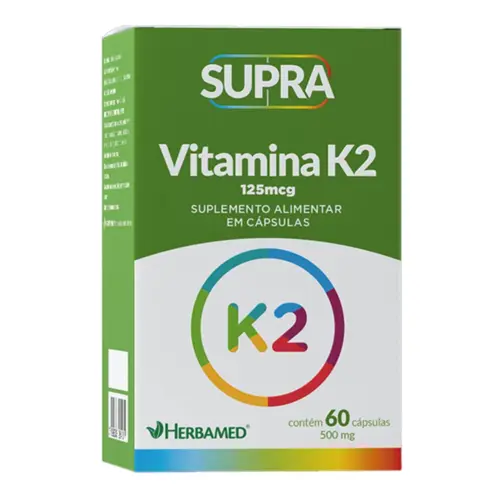 SUPRA VITAMINA K2 500MG C/60CAPS