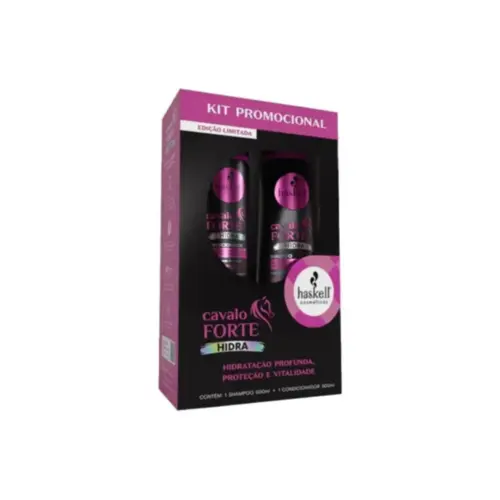 KIT HASKELL HIDRA SHAMPOO CONDICIONADORCAVALO FORTE