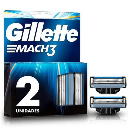 CARGA GILLETTE MACH3 REG C/2UN