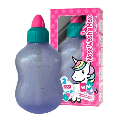 SERINGA LAV NASAL NOSEWASH MAX 240ML UNIC