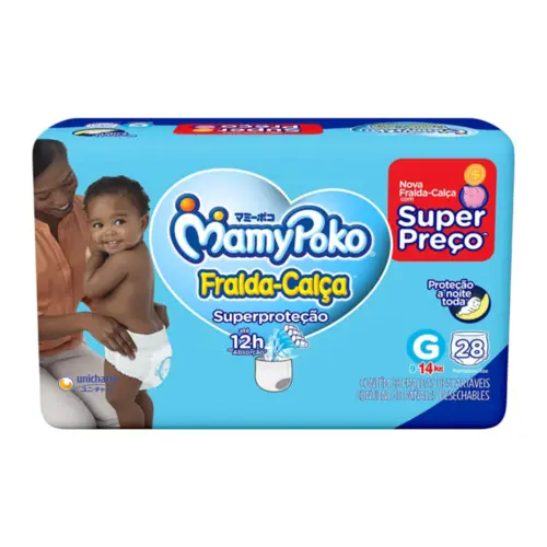 FRA MAMYPOKO CALCA SUPERPROTECAO G C/28