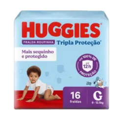 FRA HUGGIES ROUP TRIPLA PROT JBINHO G 16UN