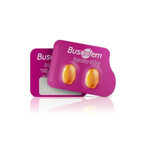 BUSCOFEM 400MG C/2CAPS GEL (COSMED)