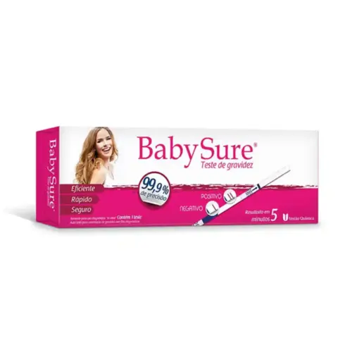BABY SURE TESTE DE GRAVIDEZ