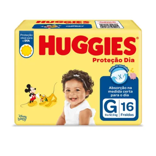 FRA HUGGIES PROT DIA JBINHO G 16UN