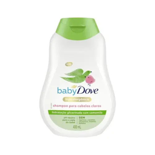 SHAMPOO DOVE BABY CABELO CLARO 400ML