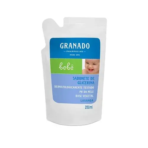 SAB LIQ GRANADO RF BEBE LAVANDA 250ML